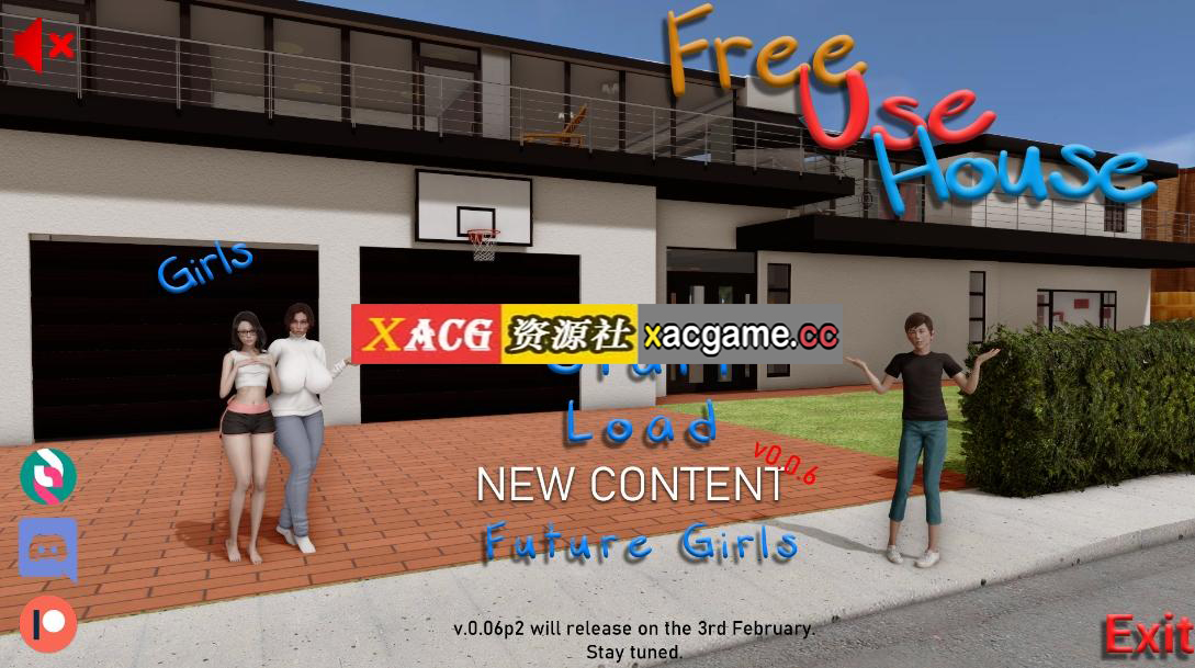 [PC+安卓+IOS/欧美SLG/汉化动态] 免费使用房屋 Free Use House [v0.0.6 P1][3.16G]