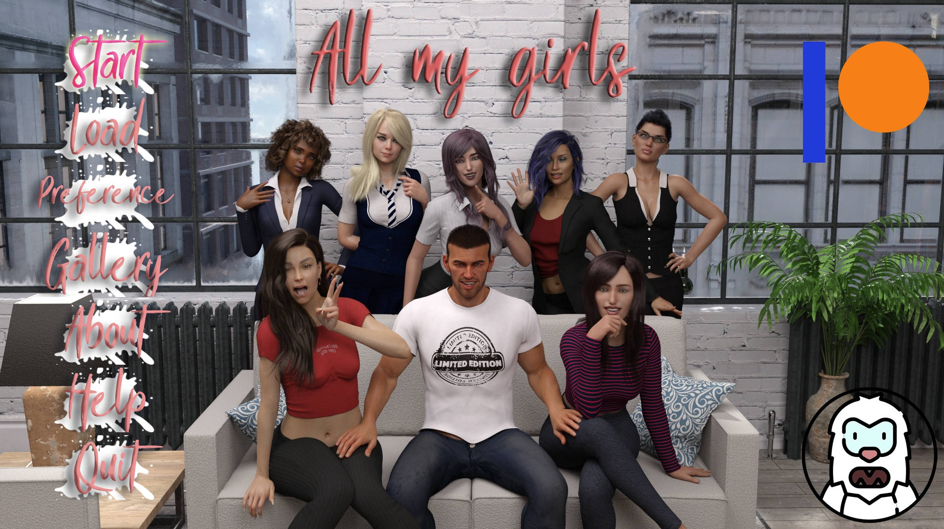 【PC+安卓+IOS/欧美SLG/汉化/动态】我所有的女孩v0.22汉化版【3.12G/更新】