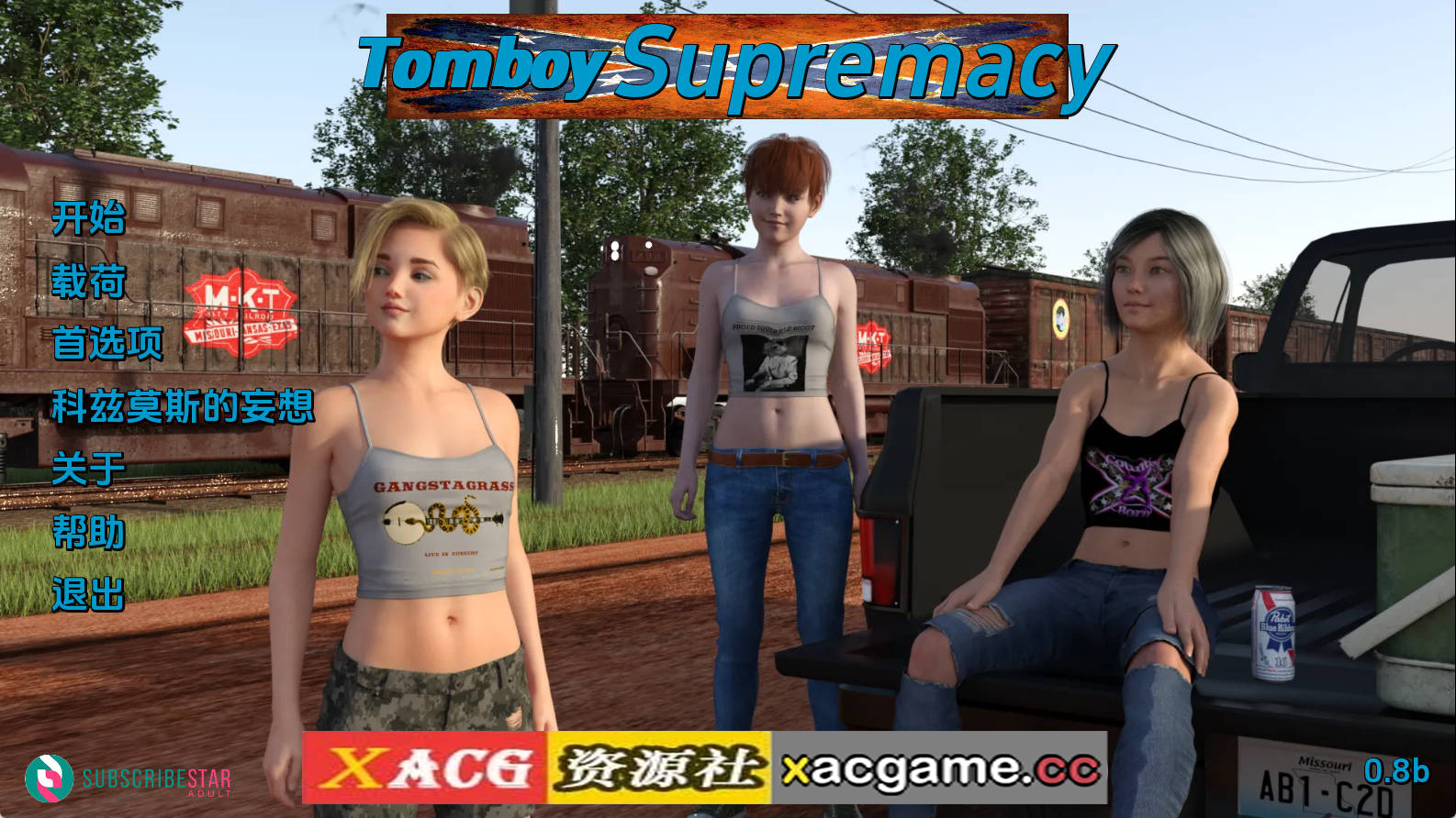 【PC+安卓+IOS/欧美SLG】假小子至上0.8b汉化版【3.12G/汉化/动态/更新】